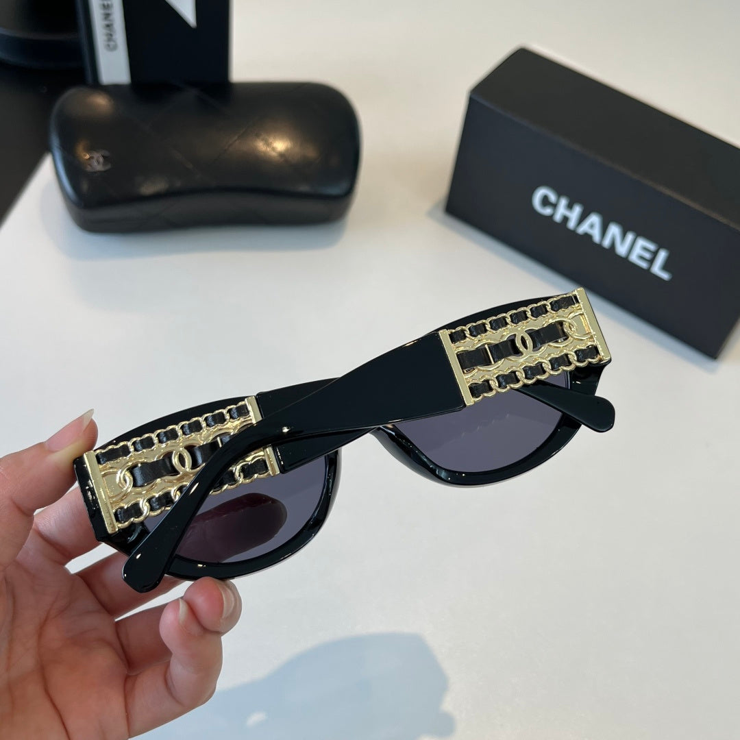 Chanel Fashion Black Lens Sunglasses for Men & Women - 465202 - detail image 7
