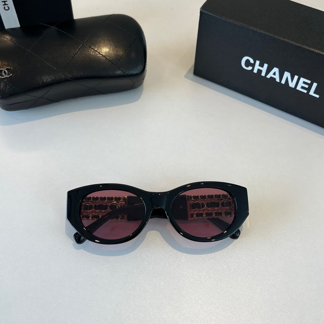 Chanel Fashion Red Lens Sunglasses for Men & Women - 465203 - detail image 4