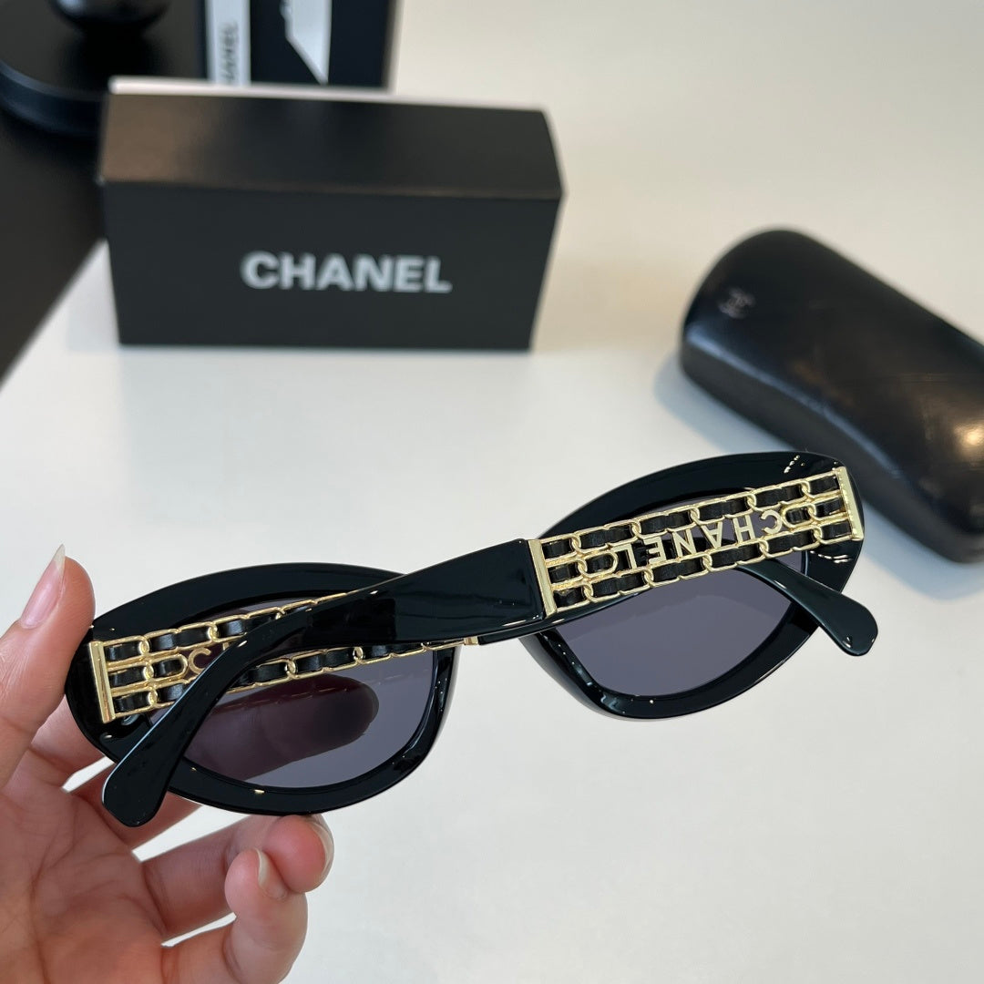 Chanel Fashion Black Lens Sunglasses for Men & Women - 465204 - detail image 8
