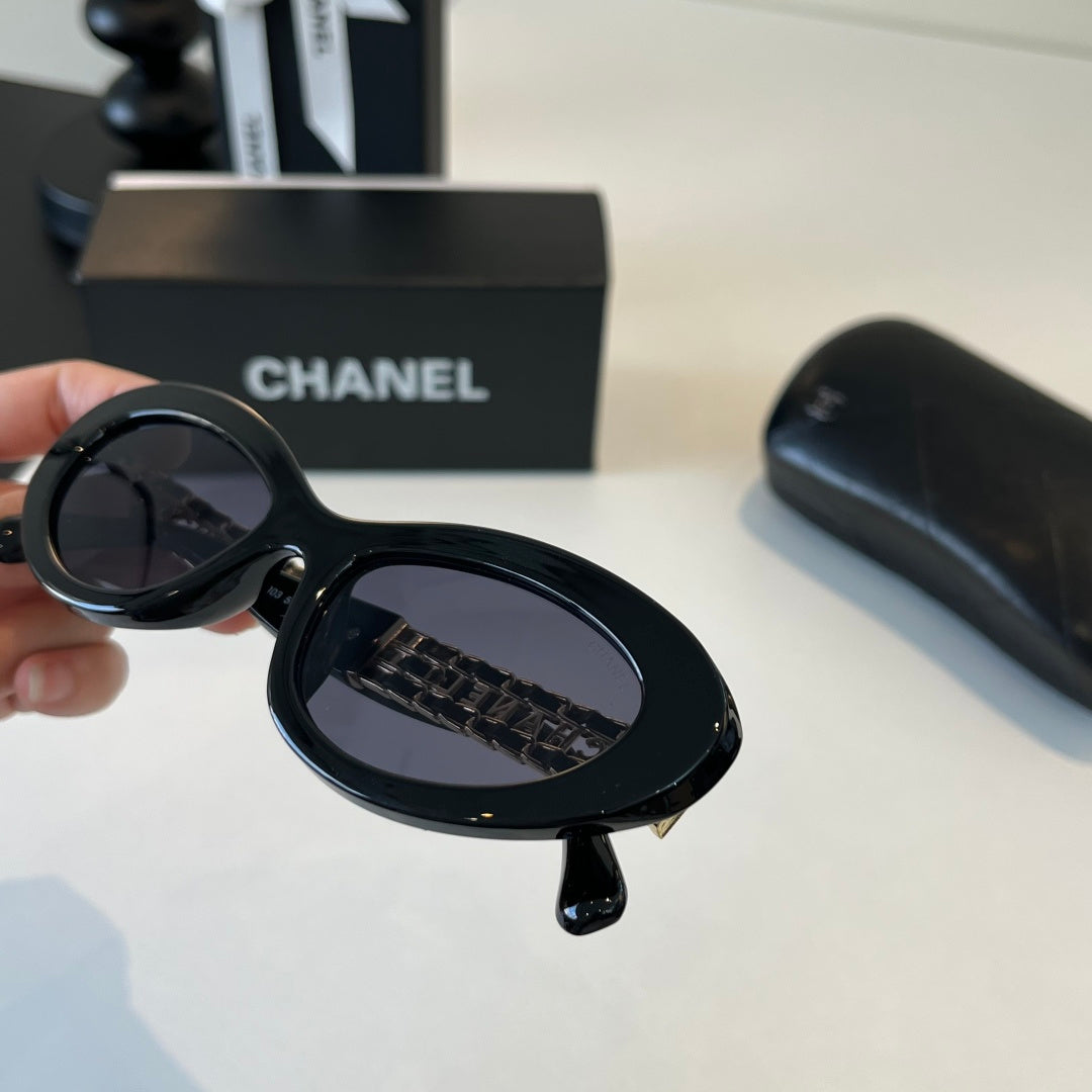 Chanel Fashion Black Lens Sunglasses for Men & Women - 465204 - detail image 6