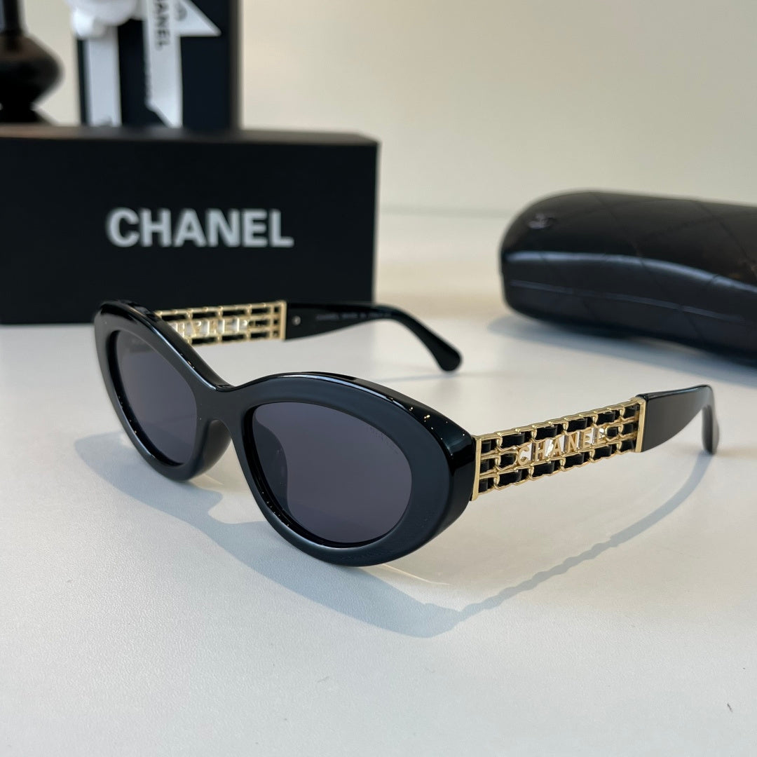 Chanel Fashion Black Lens Sunglasses for Men & Women - 465204 - detail image 3