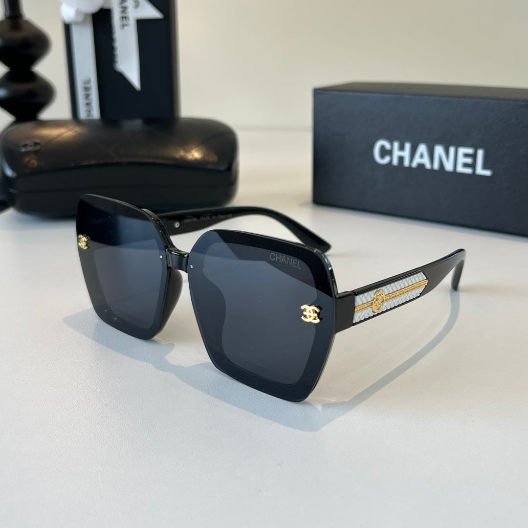 Chanel Fashion Black Lens Sunglasses for Men & Women - 465205 - detail image 3
