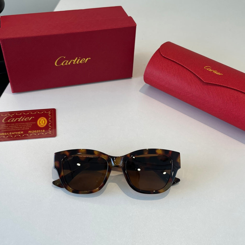 Cartier Fashion Black Lens Sunglasses for Men & Women - 465765 - detail image 4