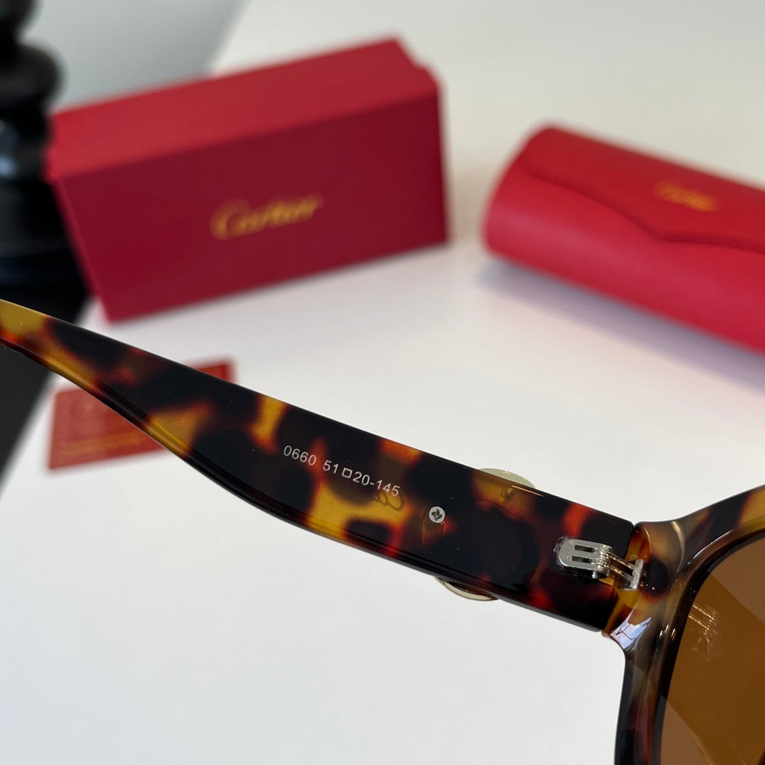 Cartier Fashion Black Lens Sunglasses for Men & Women - 465765 - detail image 8