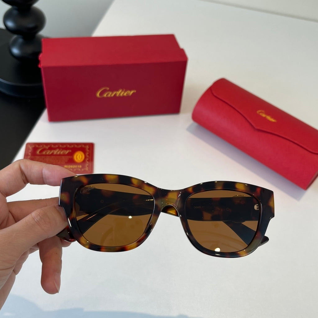 Cartier Fashion Black Lens Sunglasses for Men & Women - 465765 - detail image 5