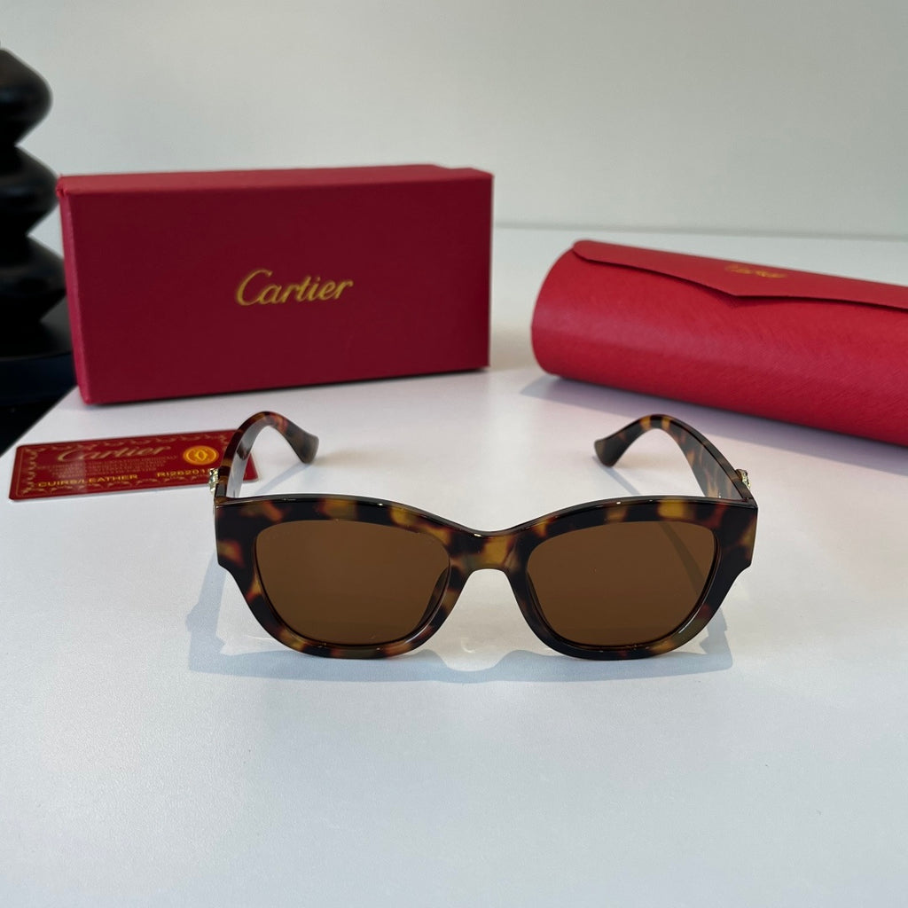 Cartier Fashion Black Lens Sunglasses for Men & Women - 415864 - detail image 2