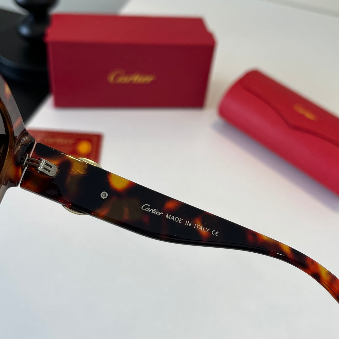 Cartier Fashion Black Lens Sunglasses for Men & Women - 465765 - detail image 9