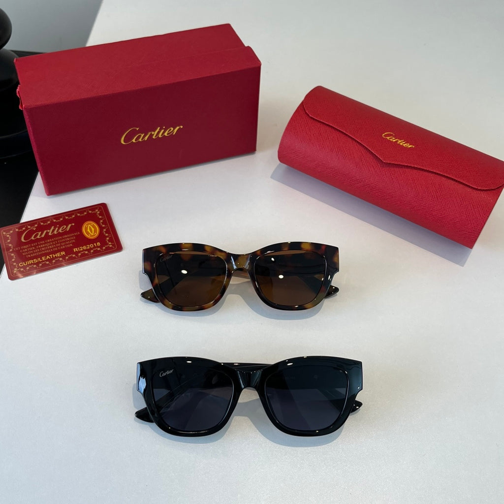 Cartier Fashion Black Lens Sunglasses for Men & Women - 415864 - detail image 10