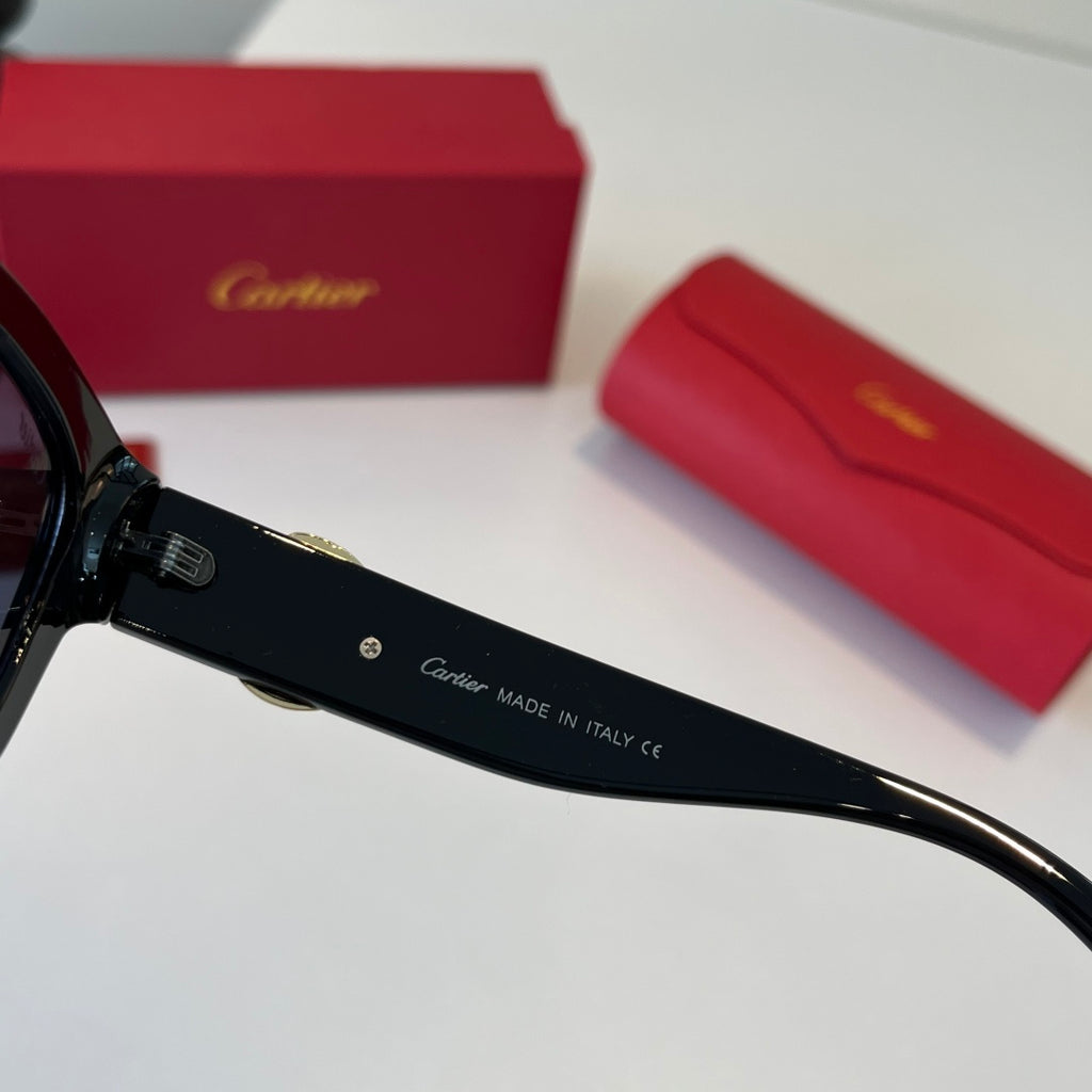 Cartier Fashion Black Lens Sunglasses for Men & Women - 465766 - detail image 10