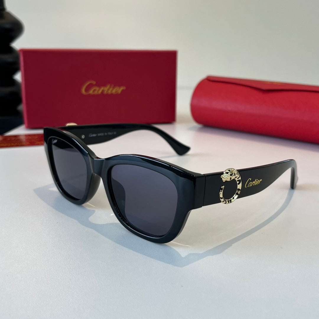 Cartier Fashion Black Lens Sunglasses for Men & Women - 465766 - detail image 3