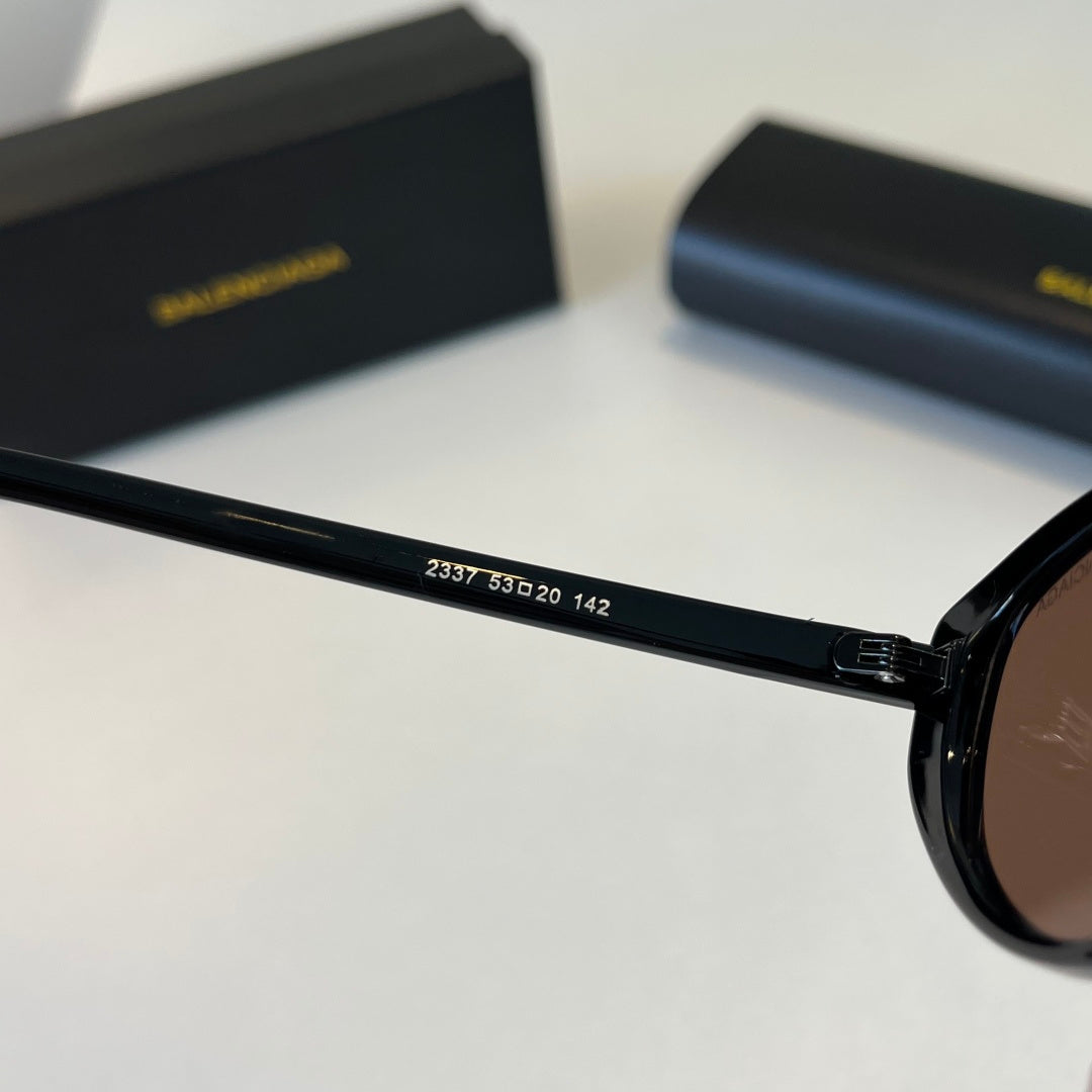 Balenciaga Rectangular Silver Lens Sunglasses for Men & Women - 382908 - detail image 9