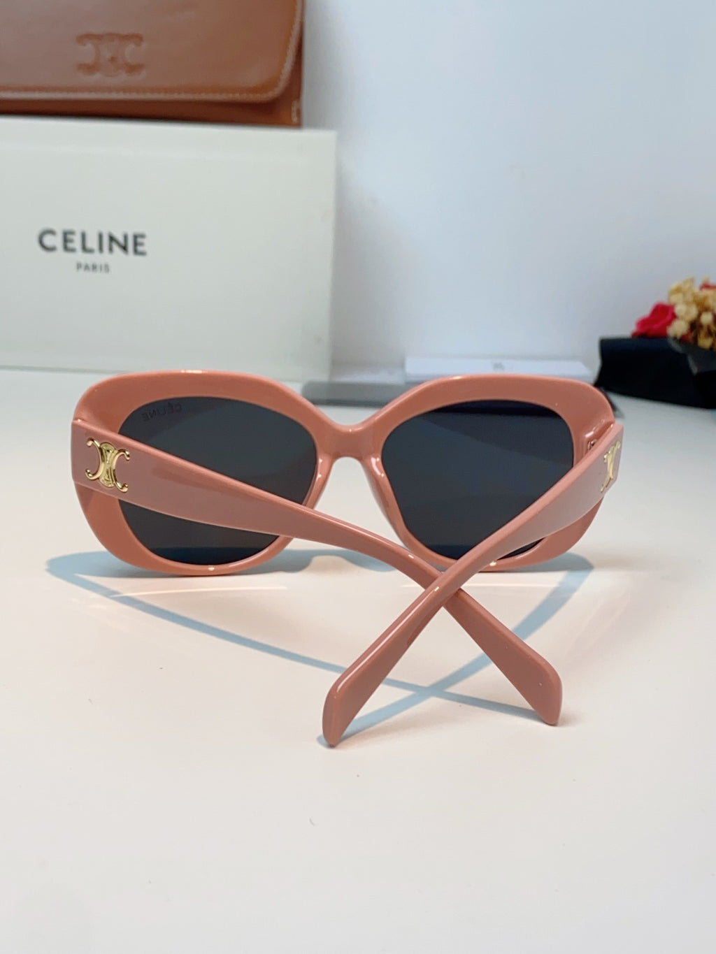Celine Cat-Eye Black Lens Sunglasses for Men & Women - 358327 - detail image 3