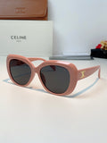 Celine Cat-Eye Black Lens Sunglasses for Men & Women - 358327