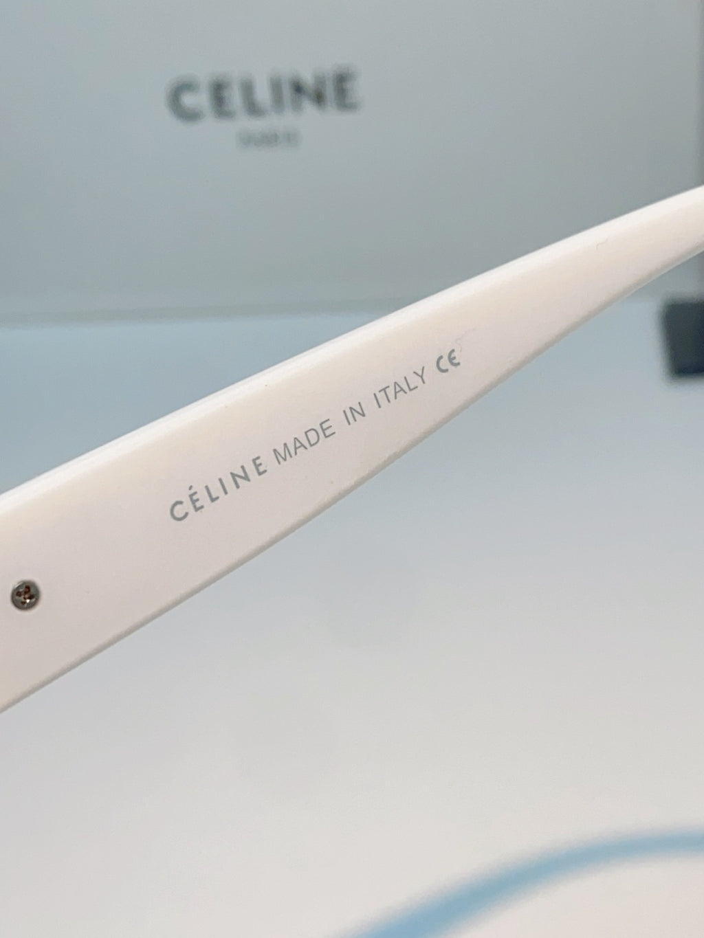 Celine Cat-Eye Black Lens Sunglasses for Men & Women - 358329 - detail image 9