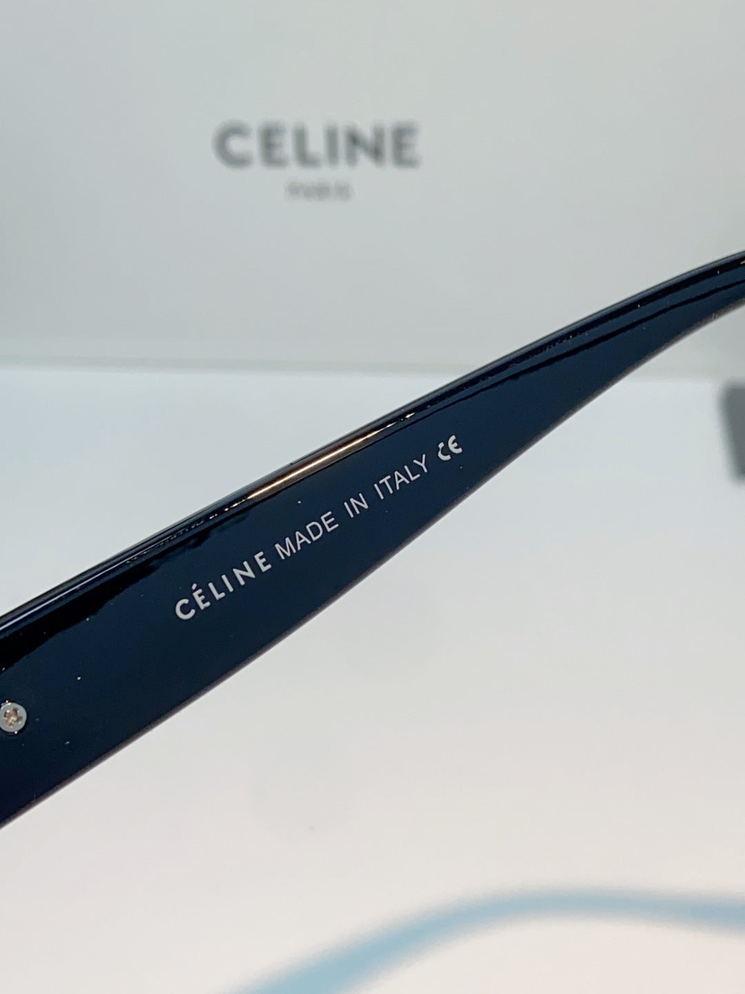 Celine Cat-Eye Black Lens Sunglasses for Men & Women - 358331 - detail image 9