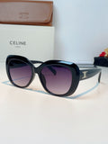 Celine Cat-Eye Black Lens Sunglasses for Men & Women - 358331