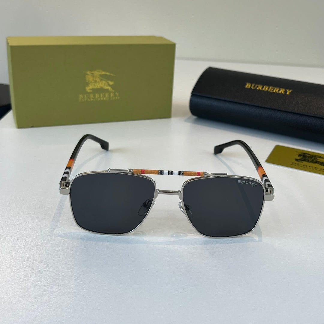 Burberry Fashion Silver Lens Sunglasses for Men & Women - 382887 - detail image 2