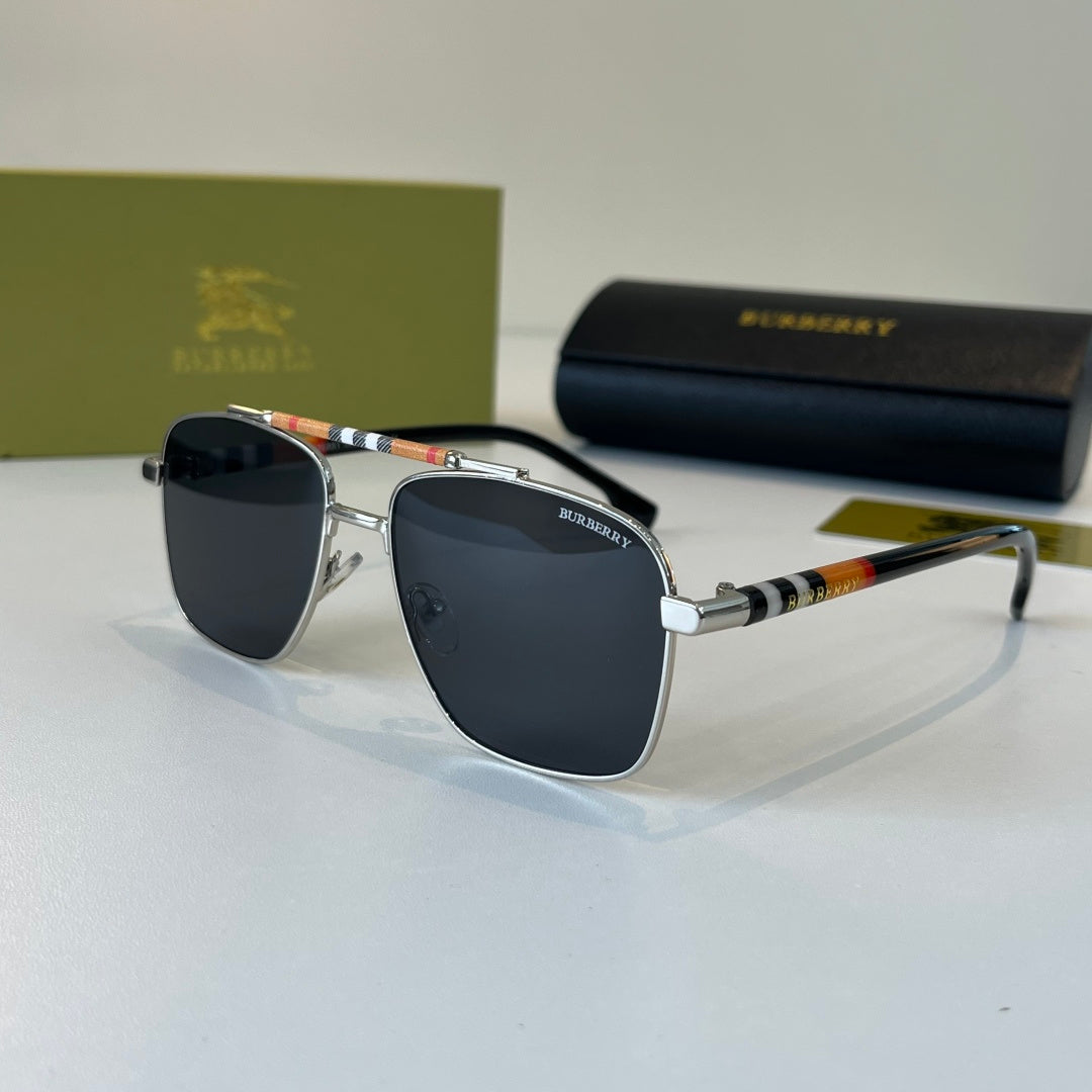 Burberry Fashion Silver Lens Sunglasses for Men & Women - 382887 - detail image 3