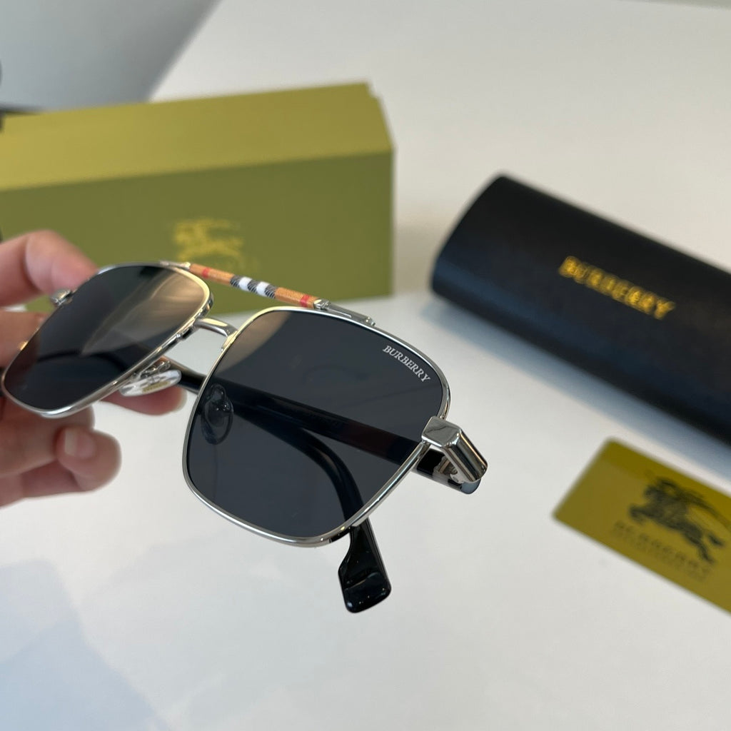 Burberry Fashion Silver Lens Sunglasses for Men & Women - 382887 - detail image 6