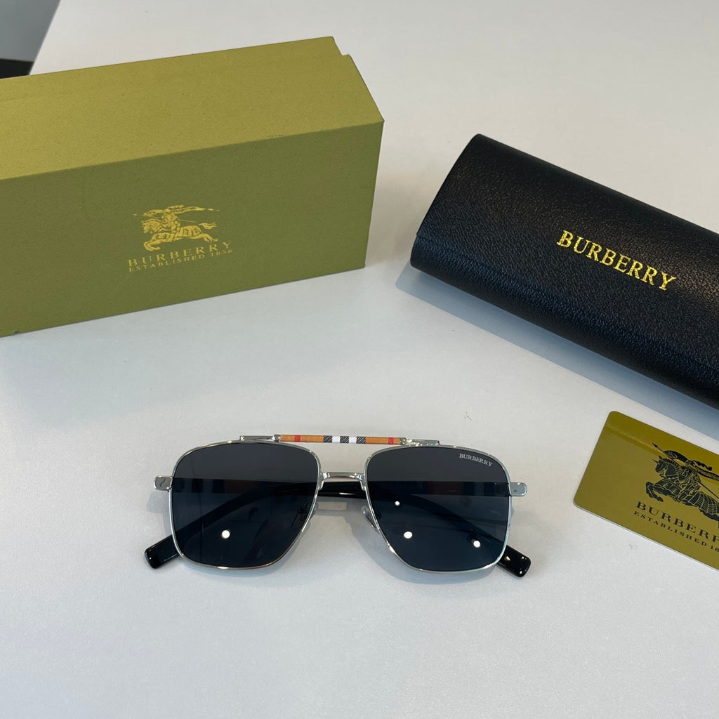Burberry Fashion Silver Lens Sunglasses for Men & Women - 416083 - detail image 4