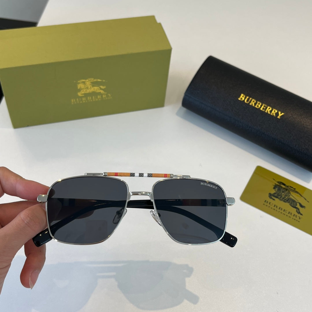 Burberry Fashion Silver Lens Sunglasses for Men & Women - 358605 - detail image 5