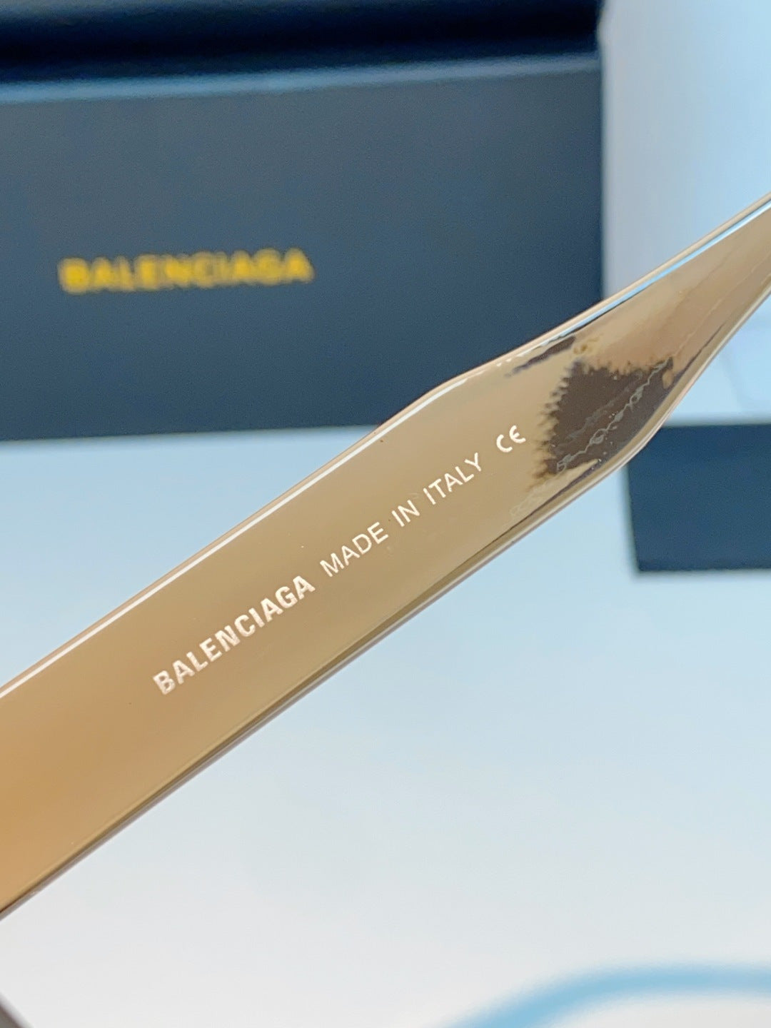 Balenciaga Cat-Eye Brown Lens Sunglasses for Men & Women - detail image 9