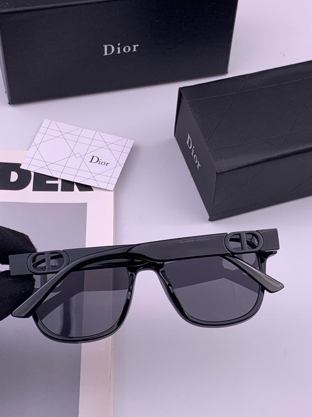 Balenciaga BL1992 Polarized Metal Fashion Black Lens Sunglasses - detail image 4