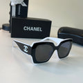 Chanel Fashion Black Lens Sunglasses for Men & Women - 493557