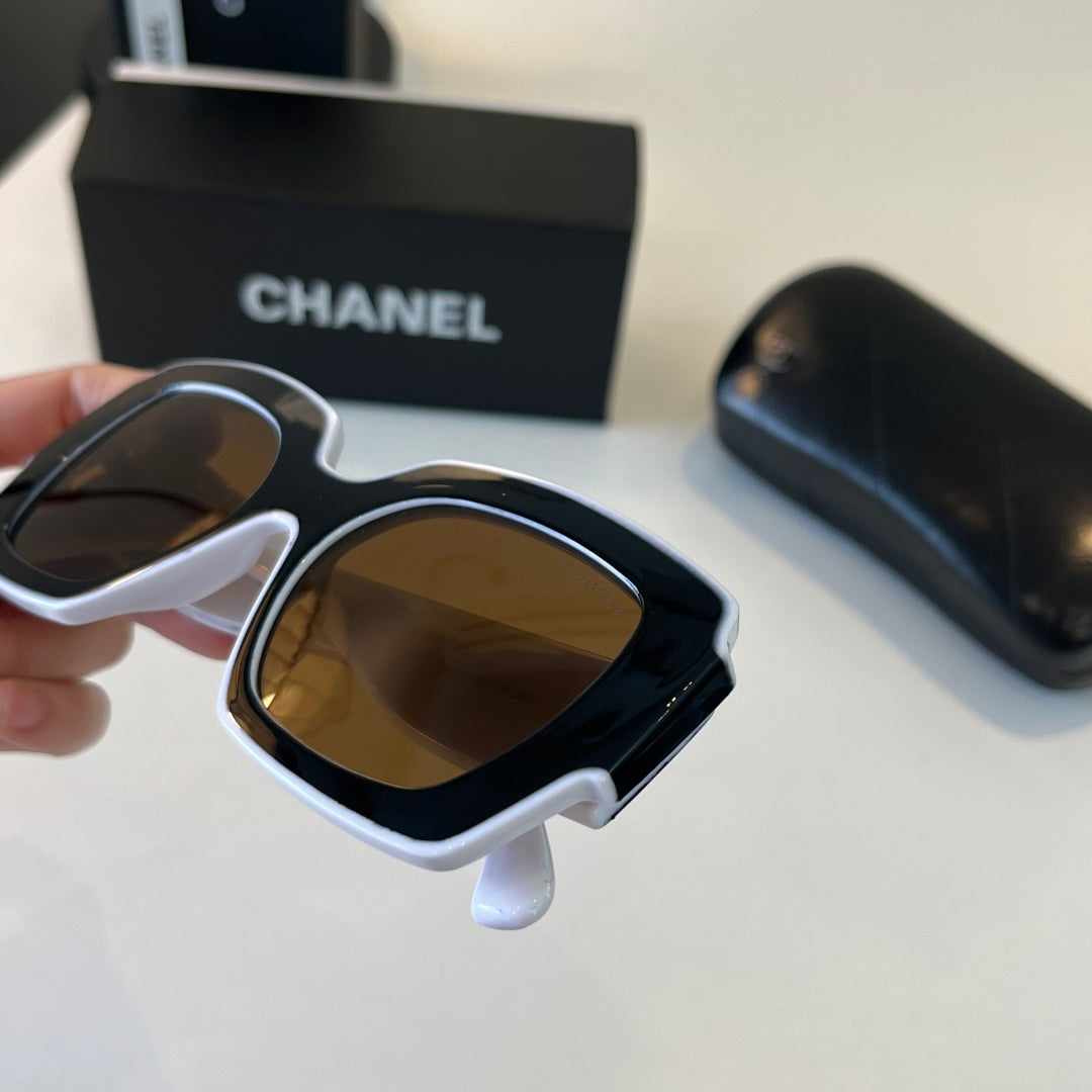 Chanel Fashion Black Lens Sunglasses for Men & Women - 493558 - detail image 6