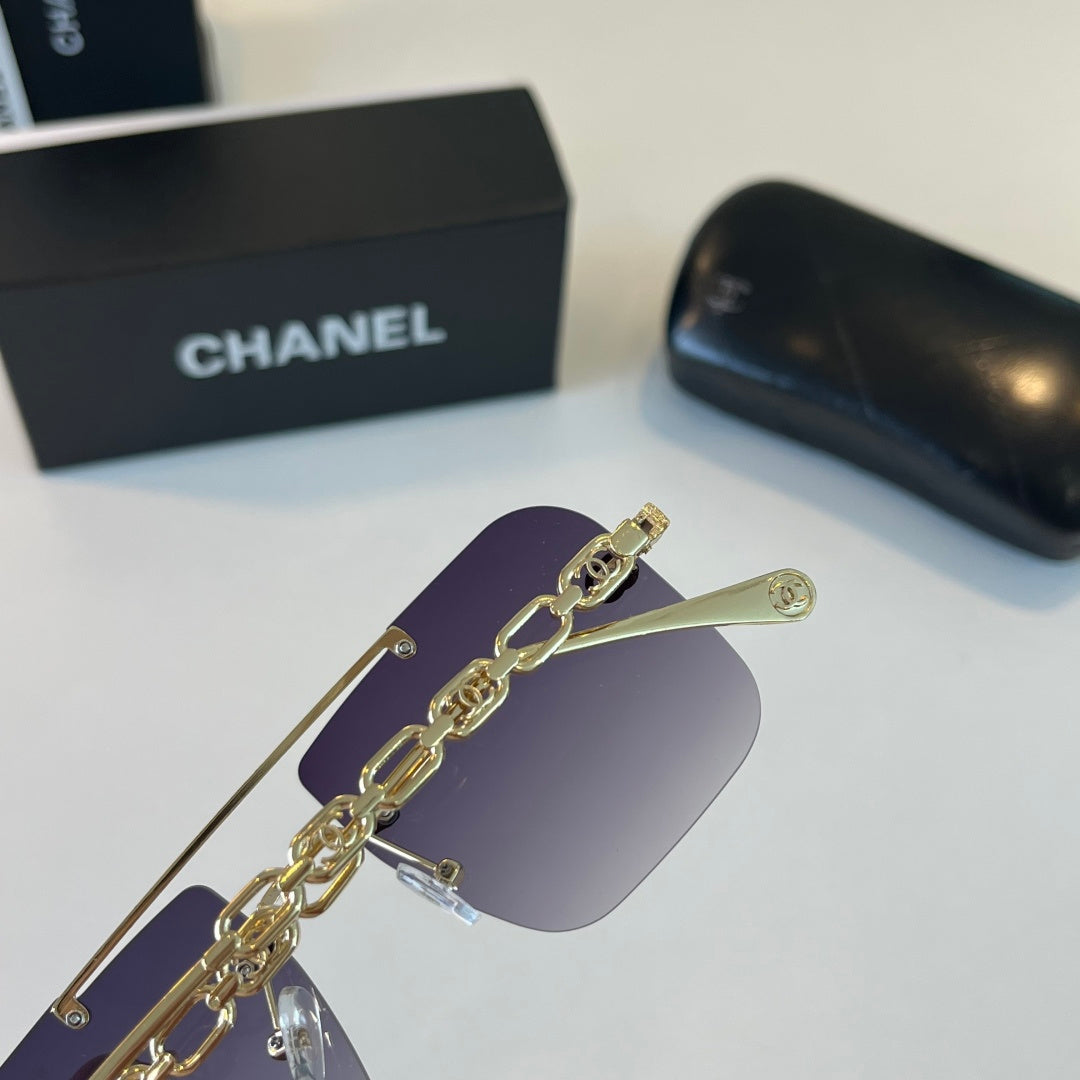 Chanel Square Silver Lens Sunglasses for Men & Women - 431546 - detail image 6