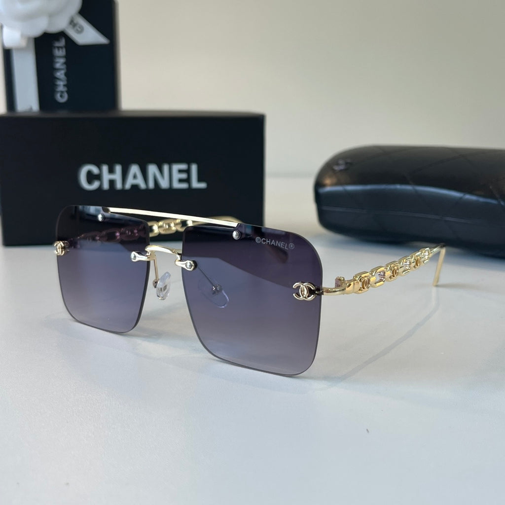 Chanel Square Silver Lens Sunglasses for Men & Women - 431546 - detail image 3