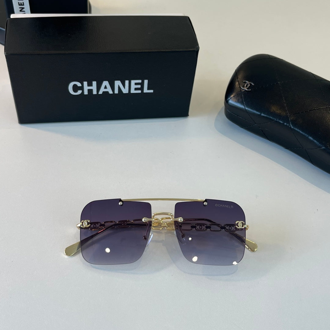Chanel Square Silver Lens Sunglasses for Men & Women - 493560 - detail image 4