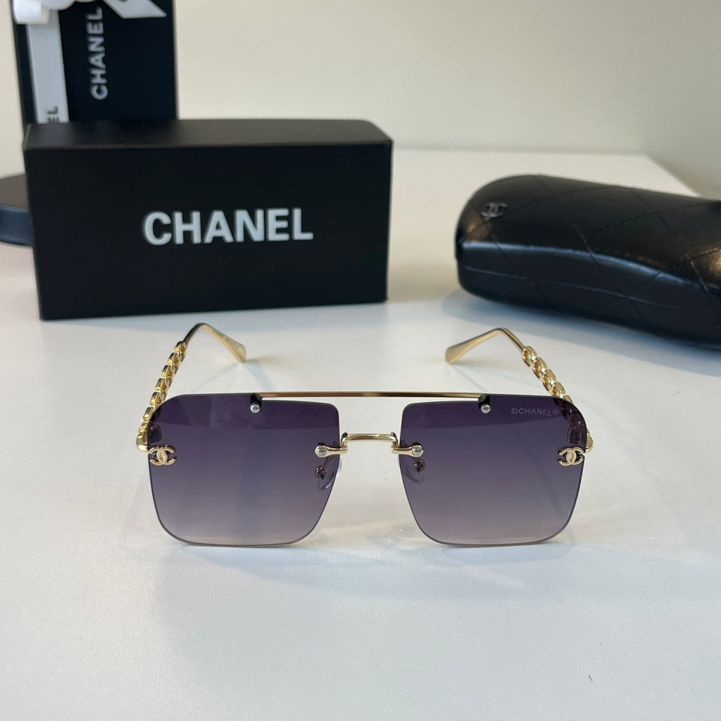 Chanel Square Silver Lens Sunglasses for Men & Women - 493560 - detail image 2