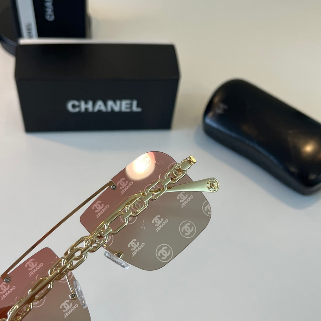 Chanel Square Silver Lens Sunglasses for Men & Women - 493561 - detail image 6