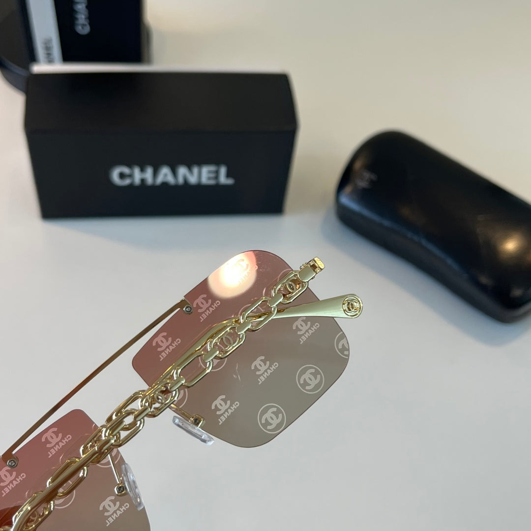 Chanel Square Silver Lens Sunglasses for Men & Women - 493561 - detail image 6