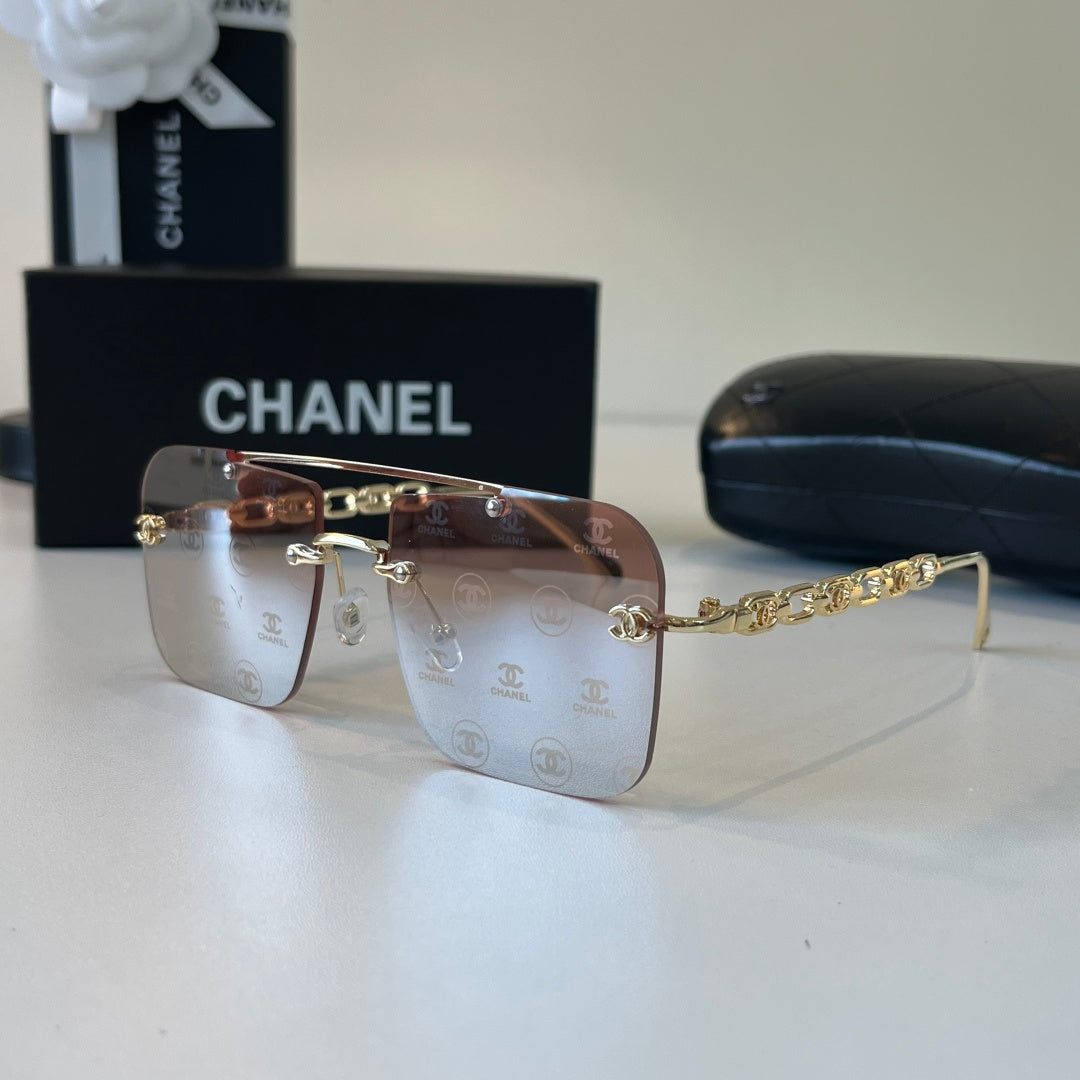 Chanel Square Silver Lens Sunglasses for Men & Women - 493561 - detail image 3
