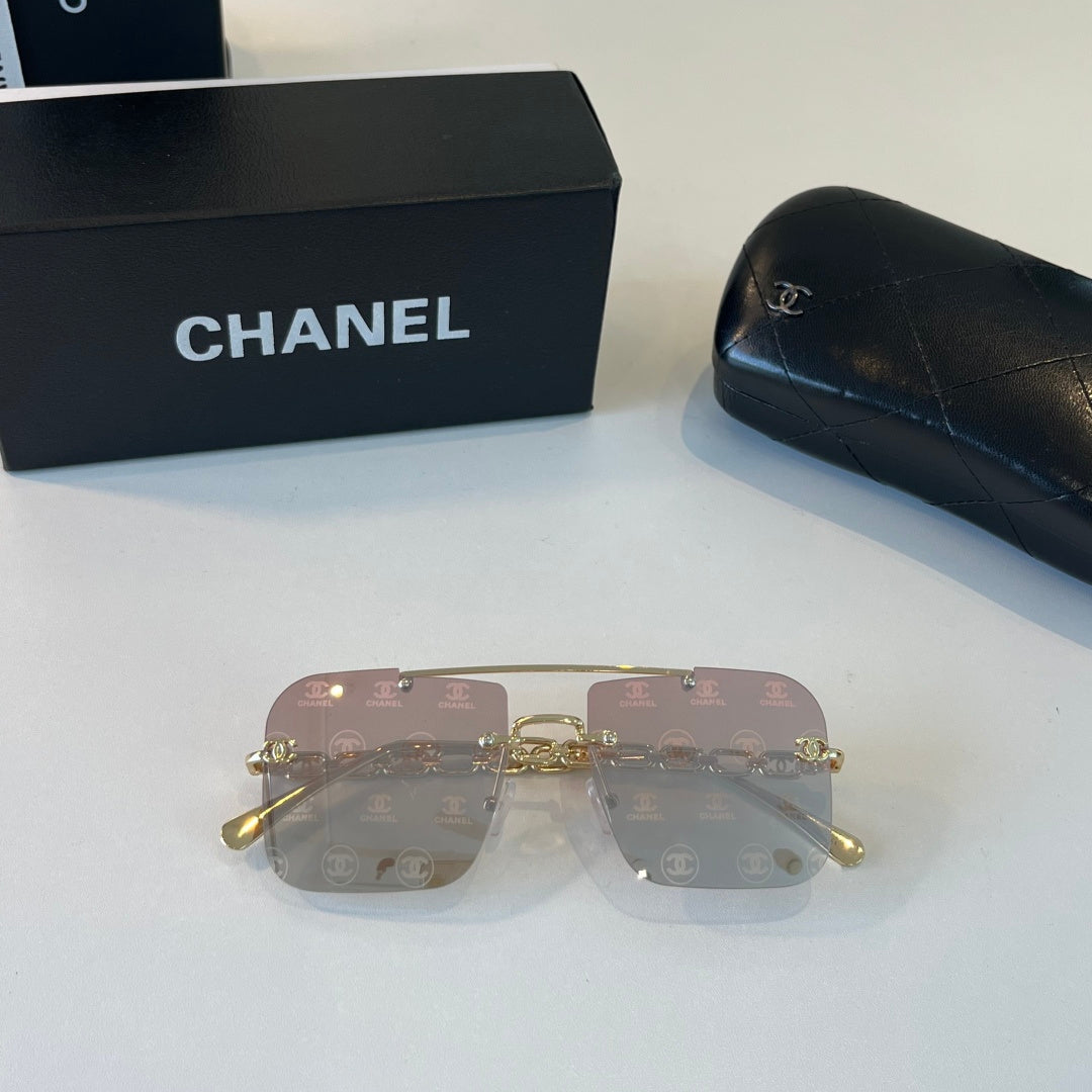 Chanel Square Silver Lens Sunglasses for Men & Women - 493561 - detail image 4