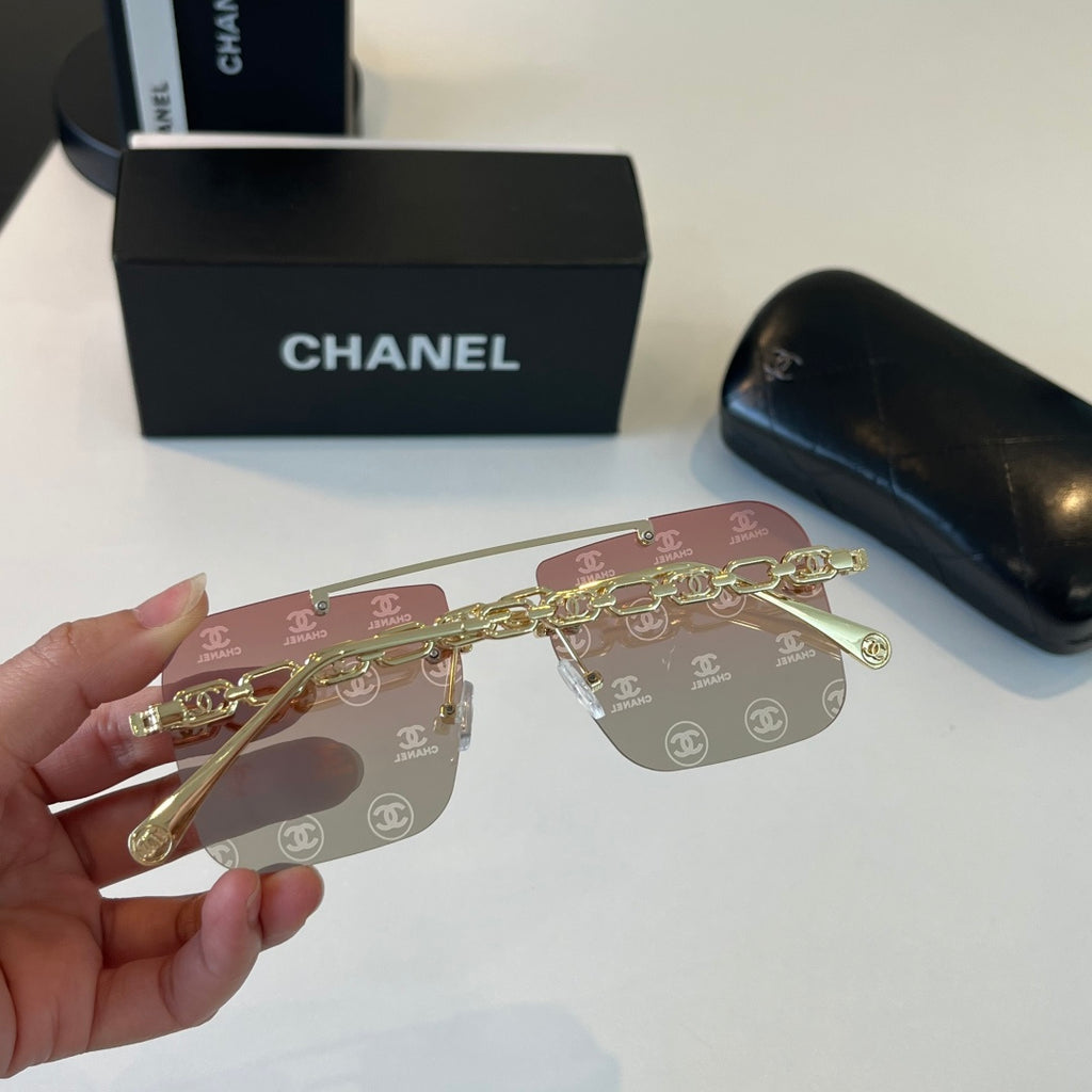 Chanel Square Silver Lens Sunglasses for Men & Women - 493561 - detail image 7