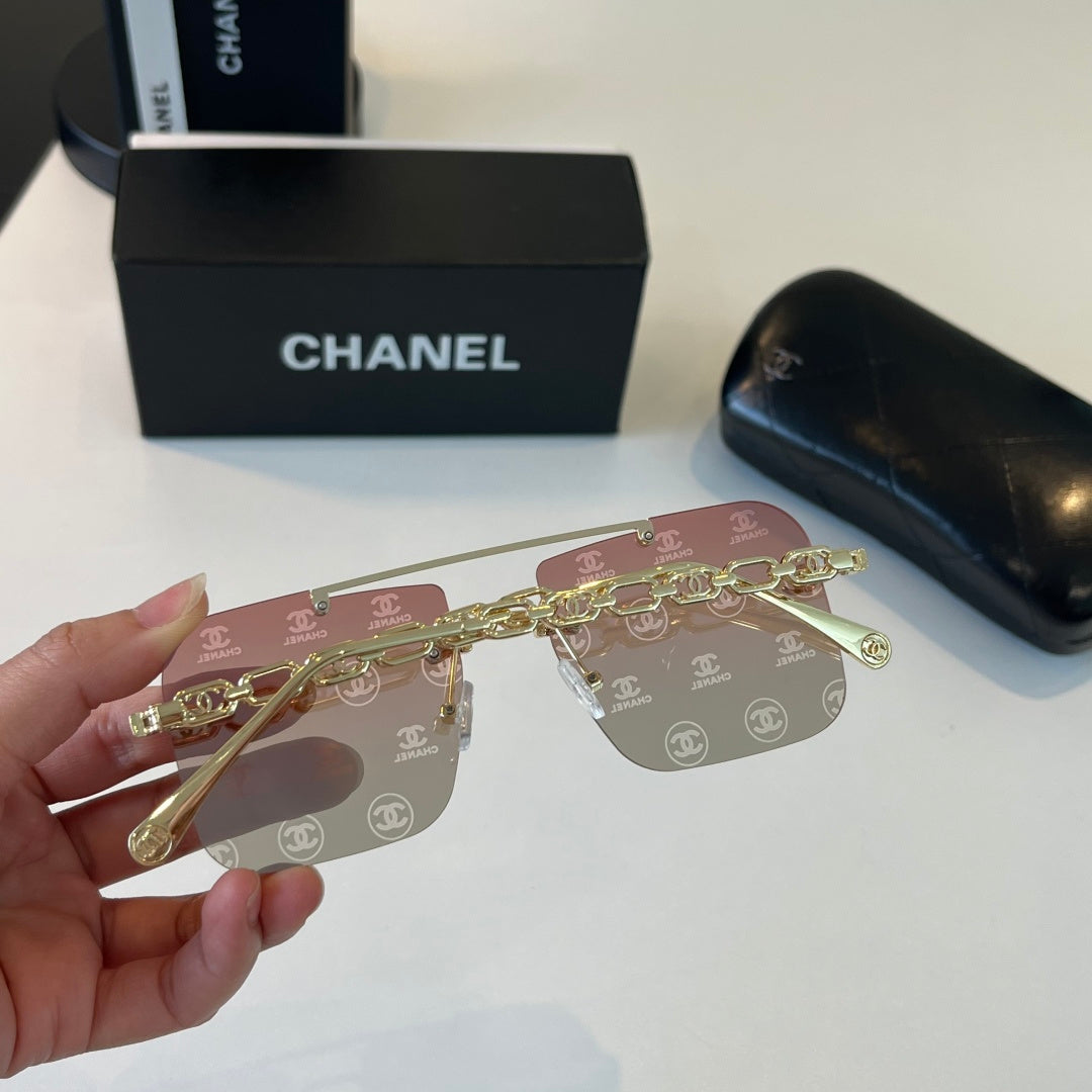 Chanel Square Silver Lens Sunglasses for Men & Women - 431547 - detail image 7
