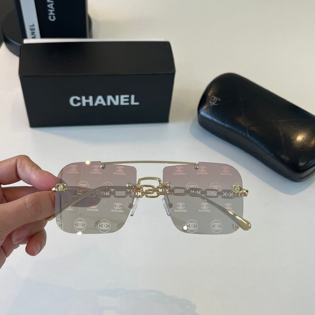 Chanel Square Silver Lens Sunglasses for Men & Women - 493561 - detail image 5