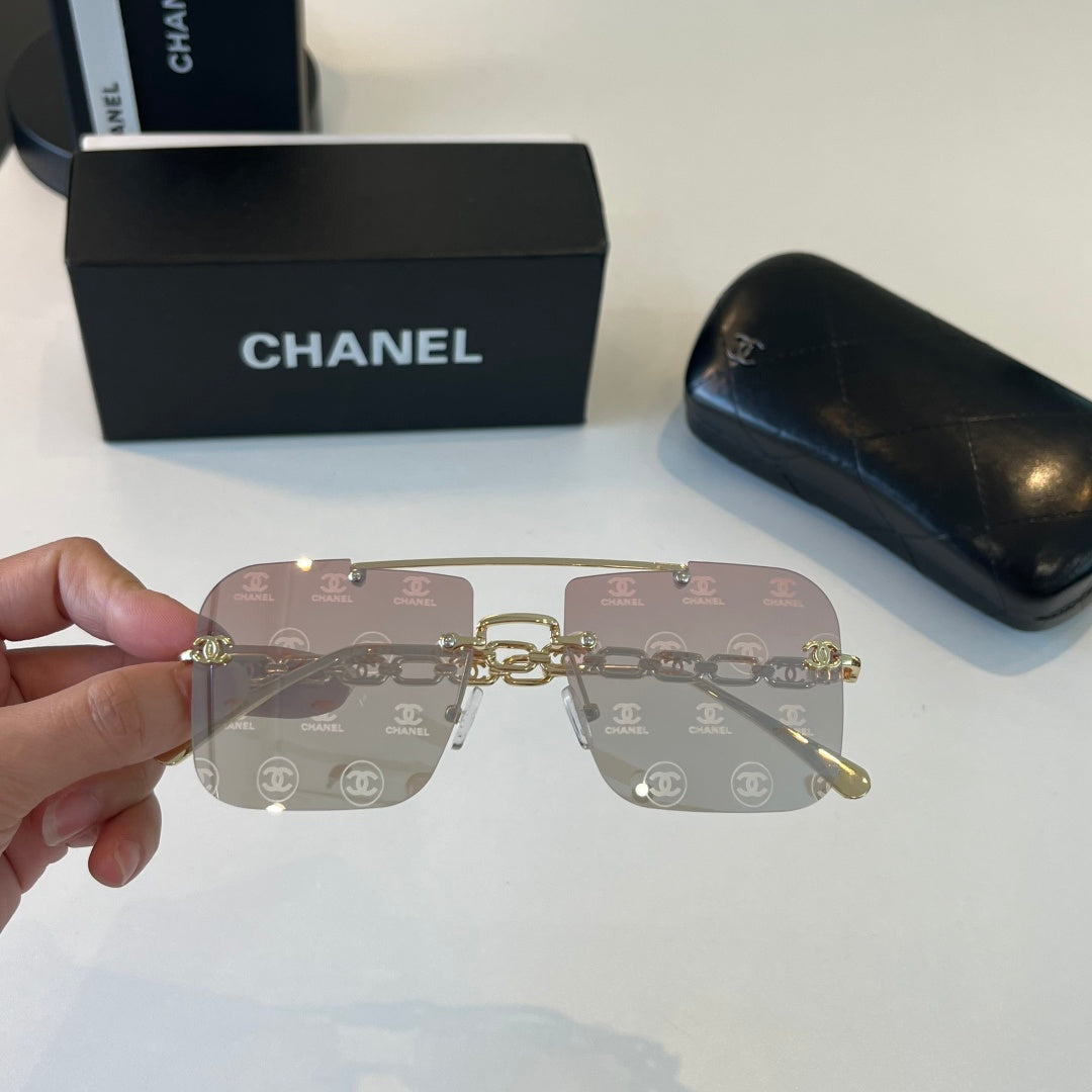 Chanel Square Silver Lens Sunglasses for Men & Women - 431547 - detail image 5