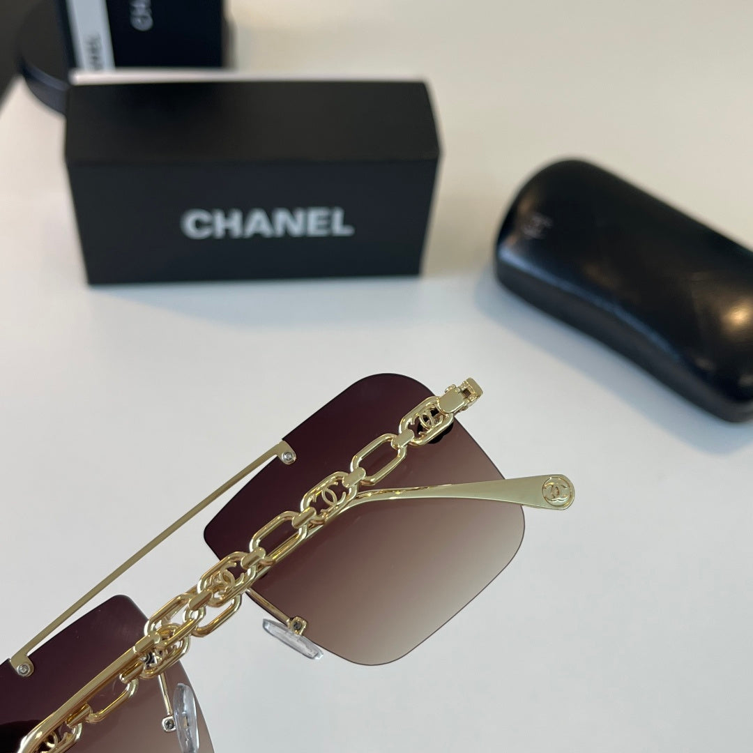 Chanel Square Silver Lens Sunglasses for Men & Women - 493562 - detail image 7