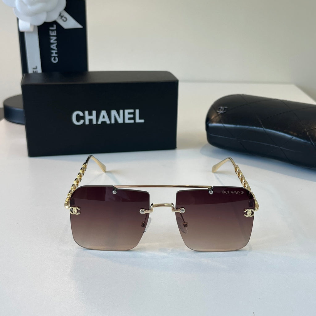 Chanel Square Silver Lens Sunglasses for Men & Women - 493562 - detail image 2
