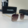 Chanel Square Silver Lens Sunglasses for Men & Women - 431548