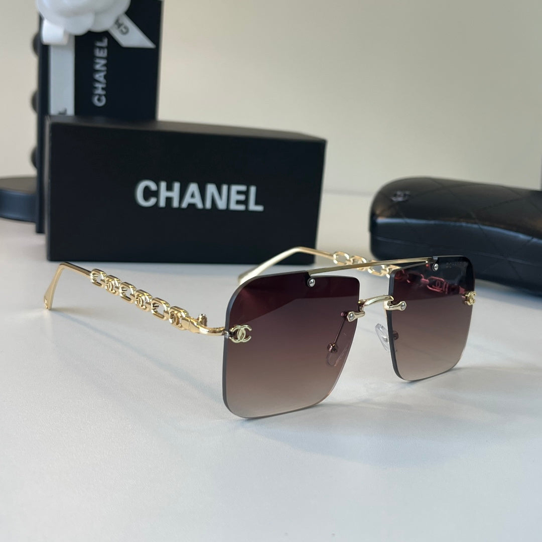 Chanel Square Silver Lens Sunglasses for Men & Women - 431548