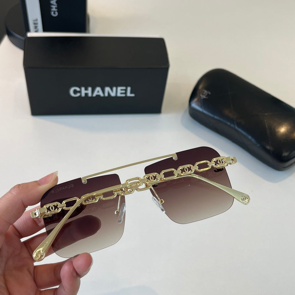 Chanel Square Silver Lens Sunglasses for Men & Women - 431548 - detail image 8
