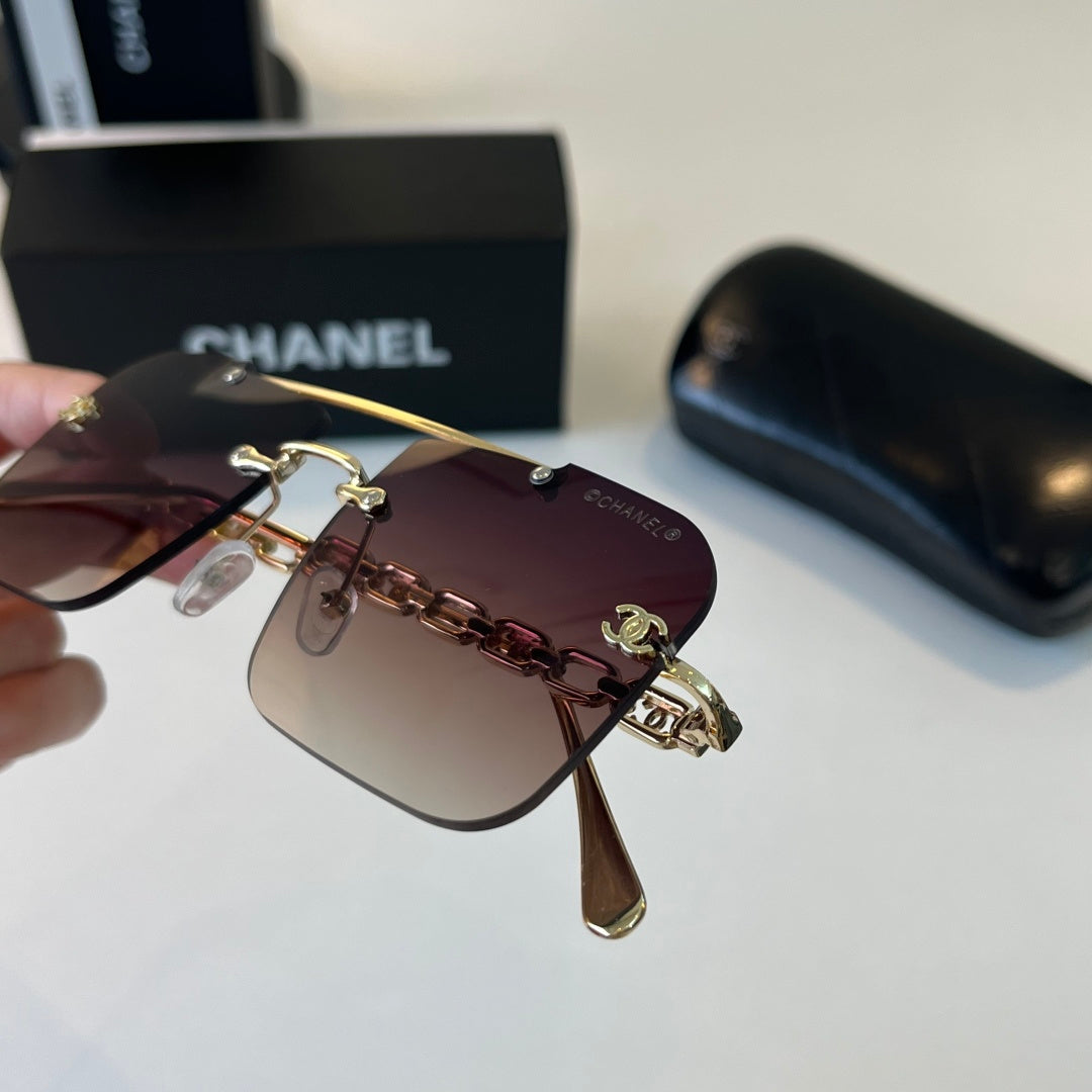 Chanel Square Silver Lens Sunglasses for Men & Women - 493562 - detail image 6