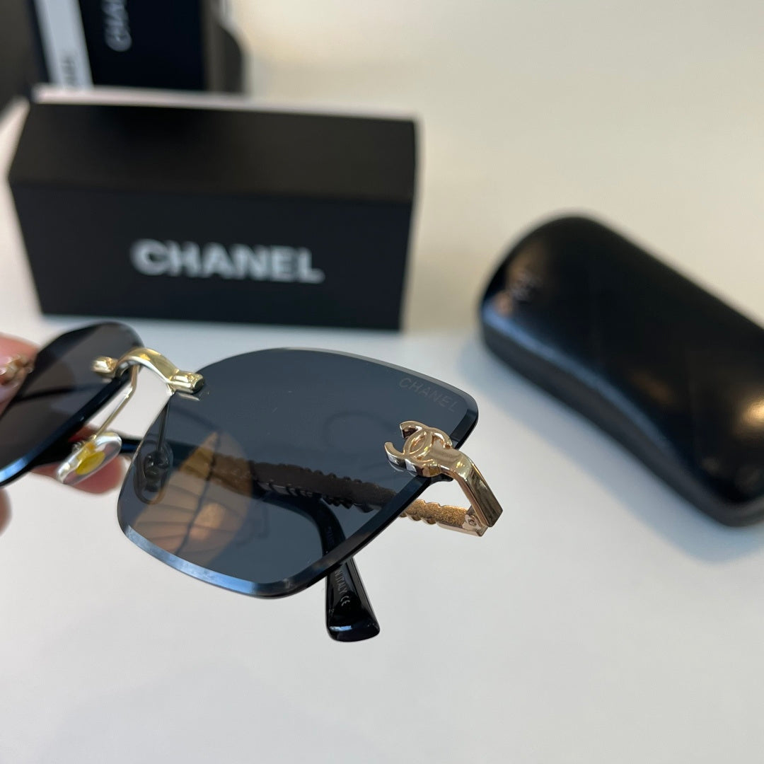 Chanel Square Blue Lens Sunglasses for Men & Women - 493563 - detail image 6