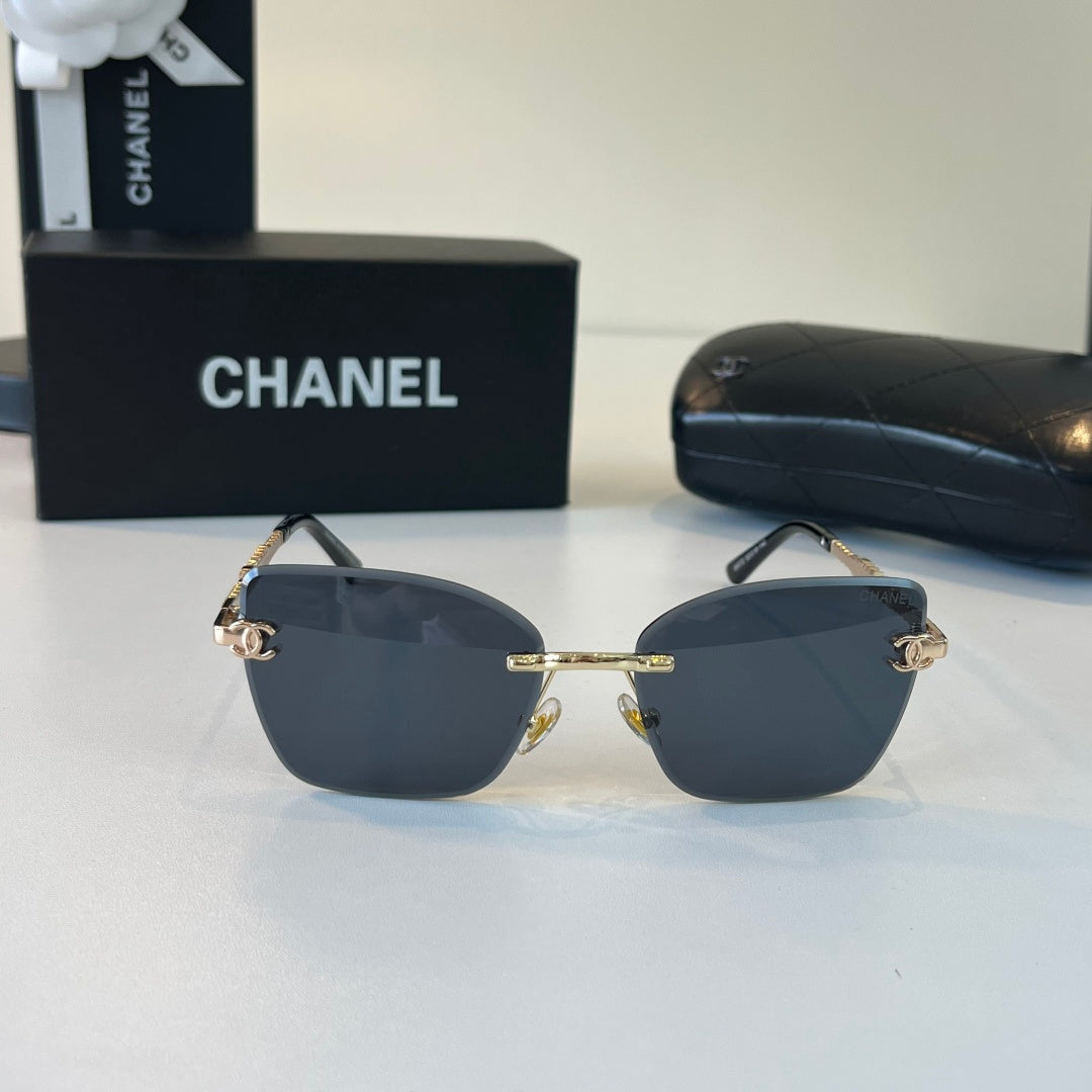 Chanel Square Blue Lens Sunglasses for Men & Women - 493563 - detail image 2