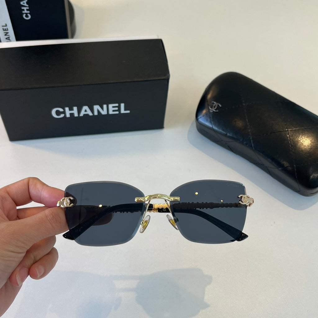 Chanel Square Blue Lens Sunglasses for Men & Women - 493563 - detail image 5